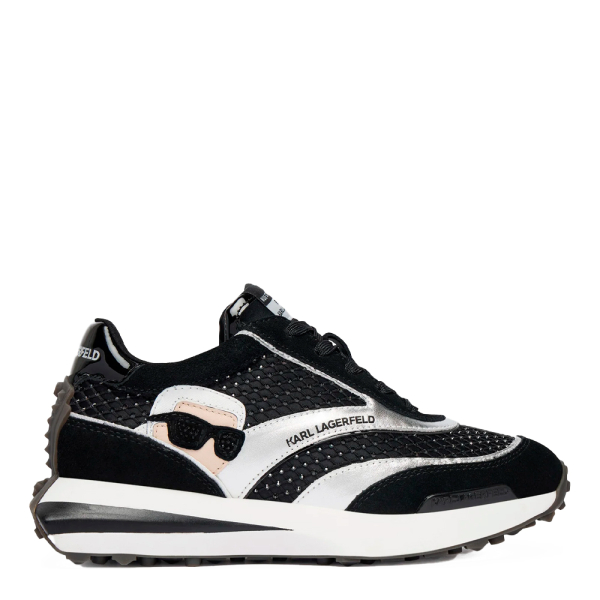 Karl Lagerfeld CHAUSSURE EN MLANGE DE PIERRES PRCIEUSES - 38 Noir- Ref 216 €